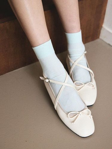 Strap Ballet Core Flat Shoes - SPUR - Modalova