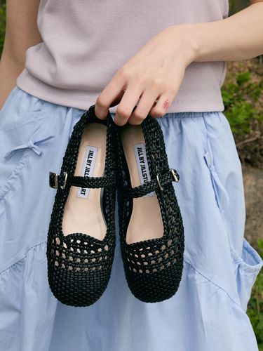 Mesh Mary Jane Flat - JILL BY JILLSTUART - Modalova