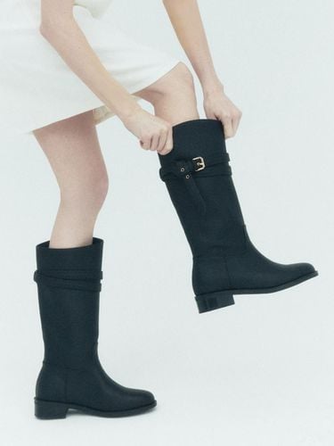 Hybrid Buckle Strap Rain Boots Long & Middle - ARER - Modalova