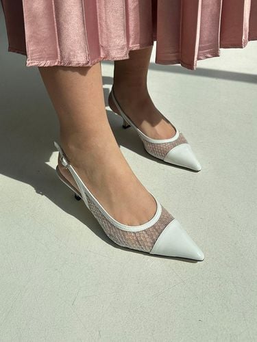 Coco Mesh Slingback_White - CHERTOI SEOUL - Modalova