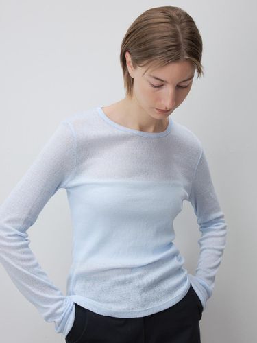 Airy Long Sleeve T-Shirt (Sky blue) - KLEAN - Modalova