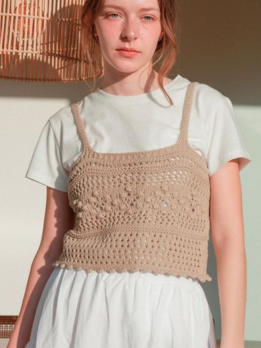 Bustier Knit (Beige) - VLETI - Modalova