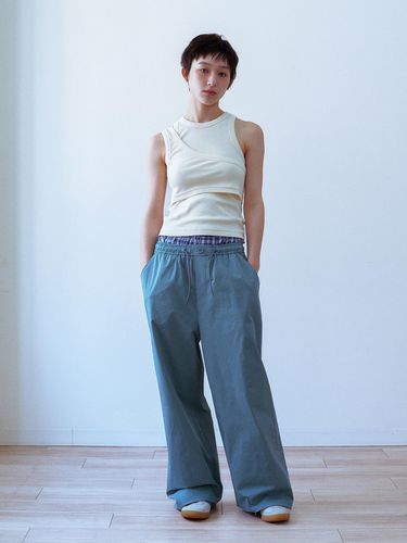 Cotton Banding Pants 003 - Qduroy - Modalova