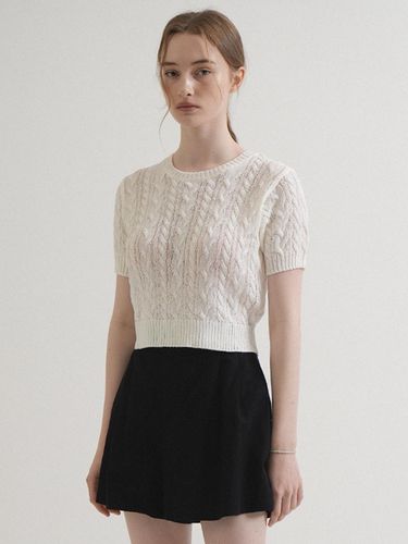 Summer Round Point Half Knit - VLETI - Modalova