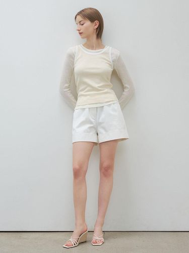 Banding Cotton Shorts - KLEAN - Modalova