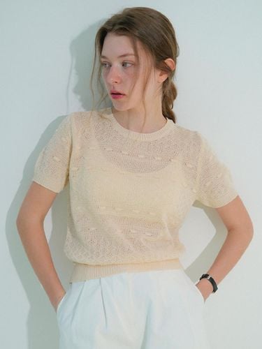 Summer Round Point Half Knit - VLETI - Modalova