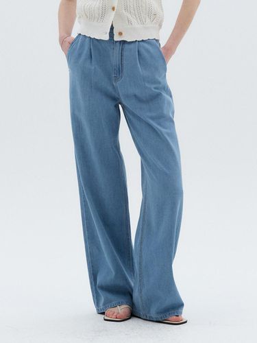 Essential Summer Wide Denim (Light Blue) - OSTKAKA - Modalova