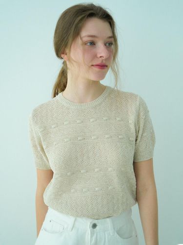 Summer Round Point Half Knit - VLETI - Modalova