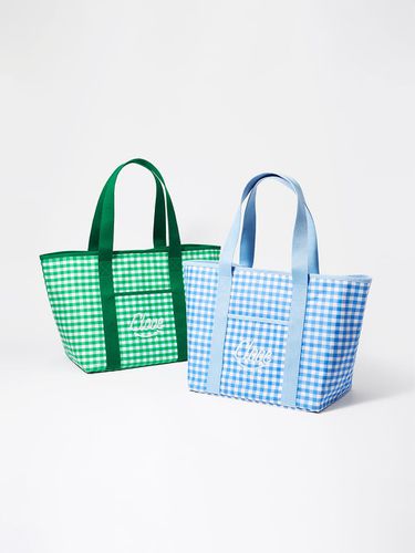 Gingham Tote Bag (2 Colors) - CLOVE - Modalova