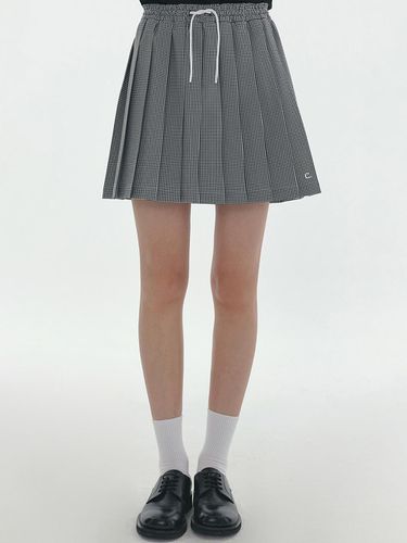 Pleats Banding Skirt_Black - CLOVE - Modalova