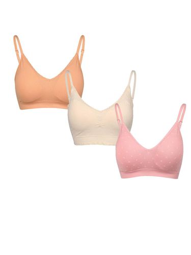 Seamless Lovely Cami Bra - 3sets - SEKANSKEEN - Modalova