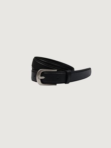 Classic Leather Belt_Black - dankedir - Modalova