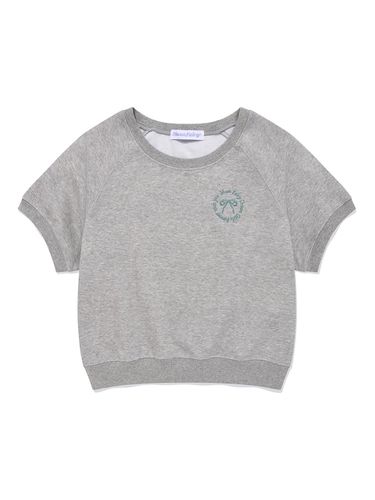 MF Jour Round Logo T-shirt_Gray - MOONFAIRY - Modalova