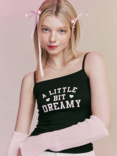 MF Little Bit Dreamy Sleeveless Top_Black - MOONFAIRY - Modalova