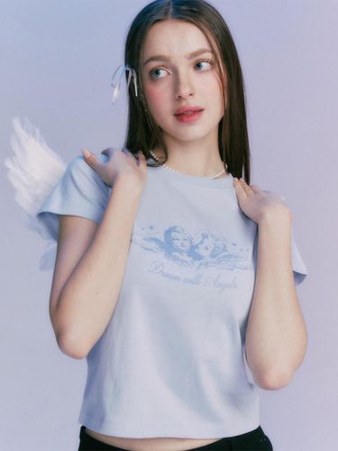 MF Cupid T-shirt_Sky Blue - MOONFAIRY - Modalova