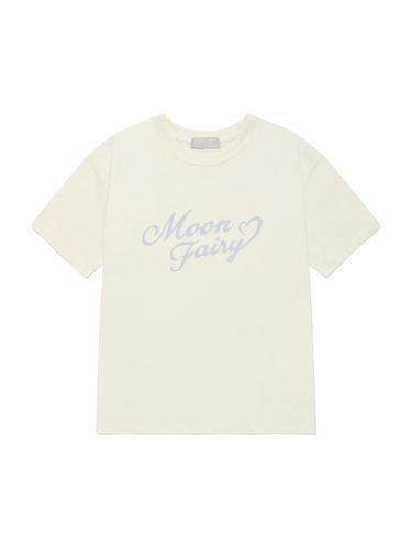 MF Basic Heart Logo T-shirt - MOONFAIRY - Modalova