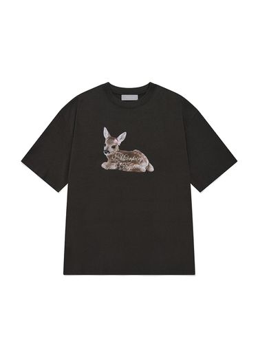 MF Bambi T-shirt_Charcoal - MOONFAIRY - Modalova