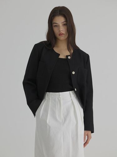 Round Pocket Jacket_Black - verbom - Modalova