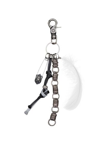 Signature Biker Keyring_White - HILLDA - Modalova