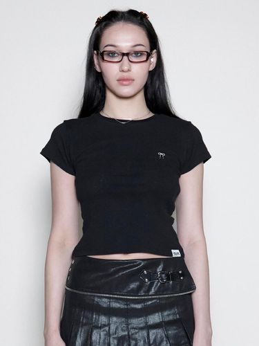 Molly Slim T-shirt_Black - HILLDA - Modalova