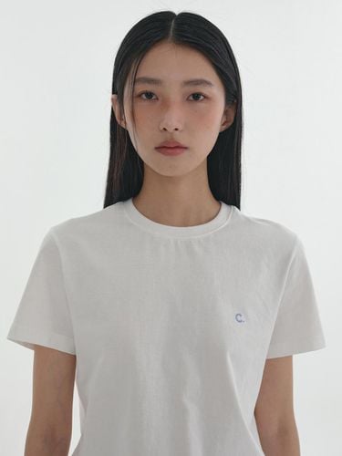 Daily Fitted T-Shirt_White - CLOVE - Modalova