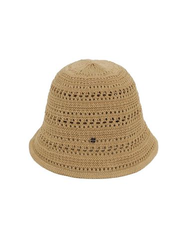 Logo Summer Bucket Hat_Beige - HIGHSCHOOLDISCO - Modalova