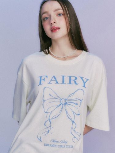 MF Blue Ribbon T-shirt - MOONFAIRY - Modalova