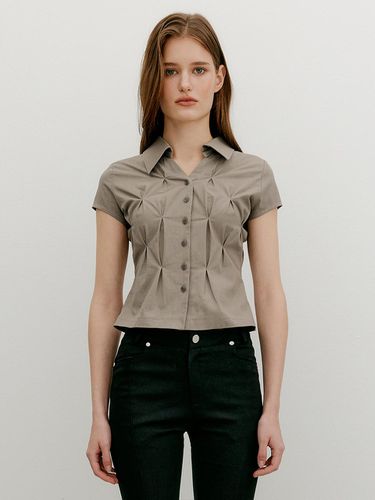 Dia Cap Sleeve Shirt Top - YUSE - Modalova