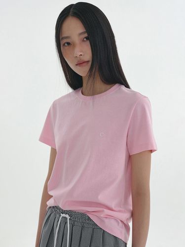 Daily Fitted T-Shirt_Pink - CLOVE - Modalova