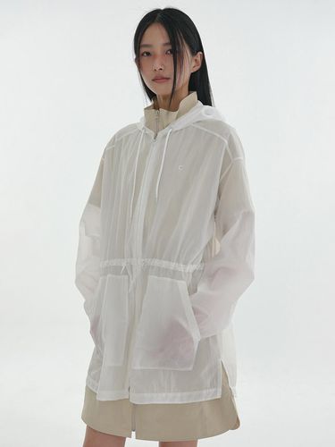 Sheer Windbreaker_White - CLOVE - Modalova