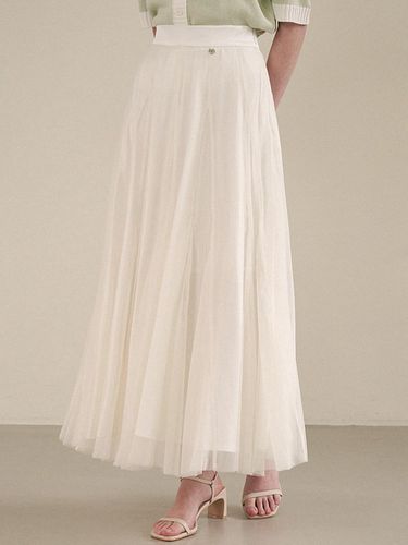 Camomile Banded Shara Long Skirt - MICANE - Modalova