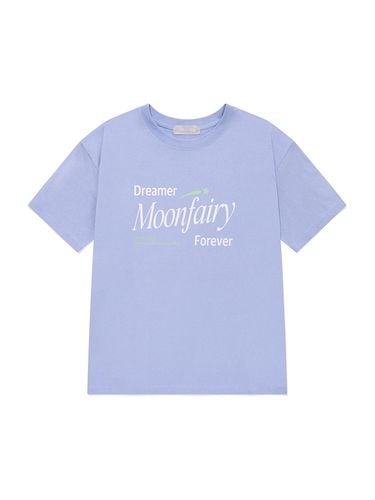 MF Dreamer Logo T-shirt_Blue - MOONFAIRY - Modalova