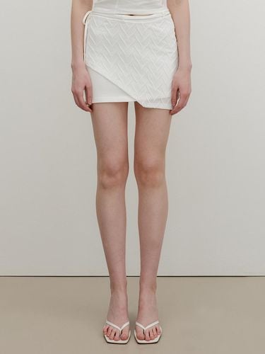 String Point Layered Mini Skirt - YUSE - Modalova