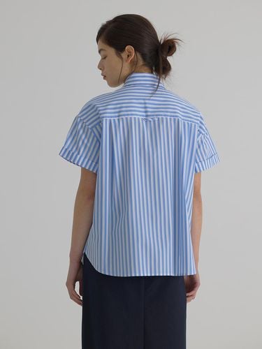 Single Pocket Shirt_Blue - verbom - Modalova