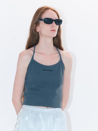 Corinne Signature Tank Top_Charcoal - answerisyes - Modalova