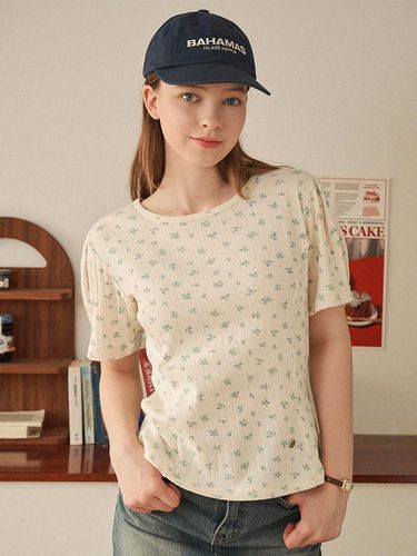 Jellybean Flower Slim Fit Tee - MICANE - Modalova