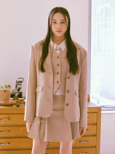 Athlet Tailored Jacket_Beige - ETRE AU SOMMET - Modalova