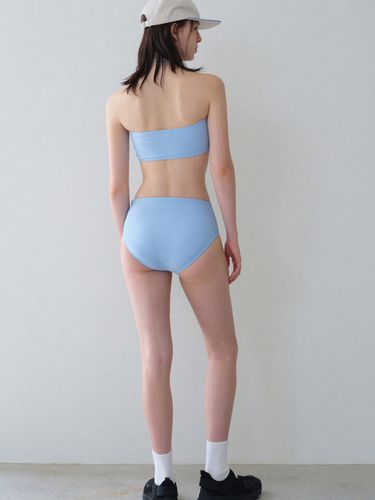 Colored Tube Bikini Set, Light Blue - STUDIO TABLE - Modalova