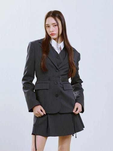 Athlet Tailored Jacket_Charcoal - ETRE AU SOMMET - Modalova