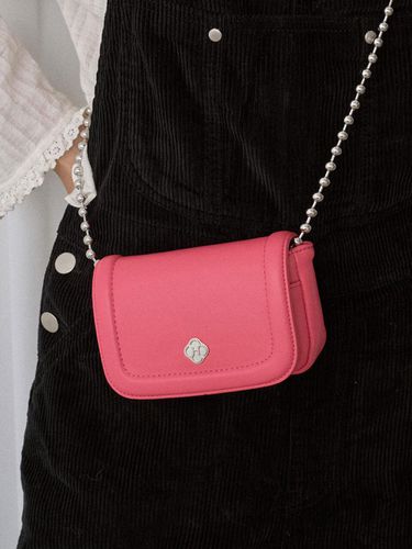 Poppy Chain Mini Bag_Hot Pink - Heeari - Modalova