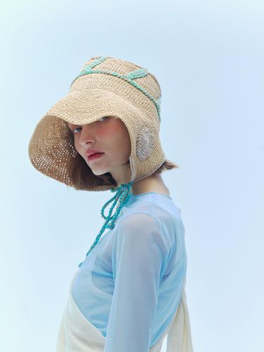 Knitted Bonnet _ 2 Colors [ YMC02 ] - YURT - Modalova