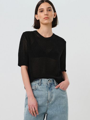 U Neck Knit Top (3 Color) - MAGJAY - Modalova