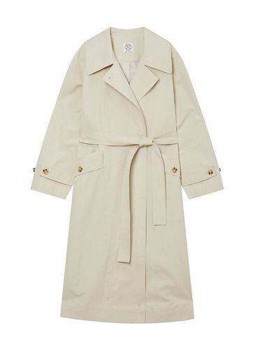 Semi Double Collar Trench Coat (AETR4A402I2) - a.t.corner - Modalova