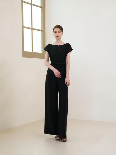 Celine Wide Pants_Black - THEATRE - Modalova