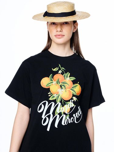 Branche T-shirt_Black - MARDI MERCREDI - Modalova