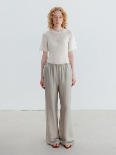 Light String Banding Pants - Carriere - Modalova