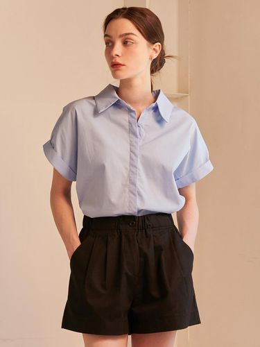 Summer Half Sleeve Shirt_Blue - camino - Modalova