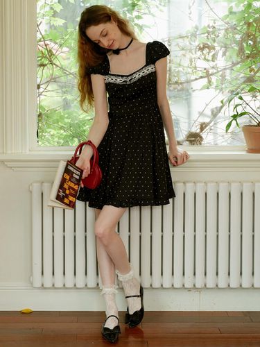 Cest_Polka Dot Petite Dress - Cest Moidew - Modalova