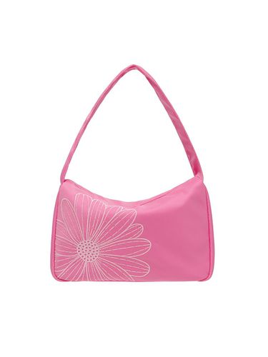 Nylon Flower Mardi Bag_Pink White - MARDI MERCREDI - Modalova