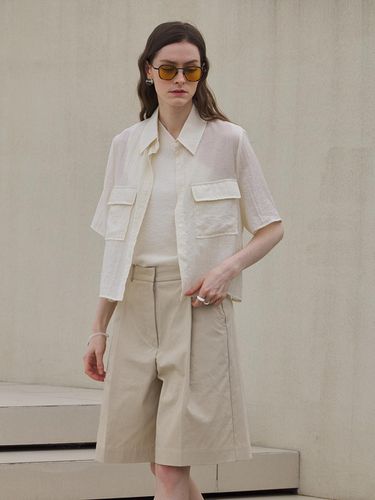 Cropped Pocket Shirt - STAYPEOPLE - Modalova